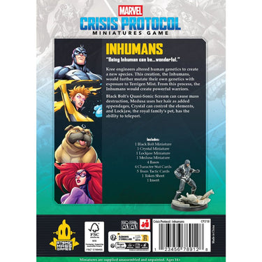 Marvel: Crisis Protocol – Inhumans Affiliation Pack