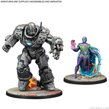 Marvel: Crisis Protocol –  Iron Lad, Iron Monder, Kang The Conqueror & Rescue (PRE-ORDER) - Thirsty Meeples