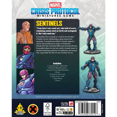 Marvel: Crisis Protocol –  Sentinels Affiliation Pack - Thirsty Meeples