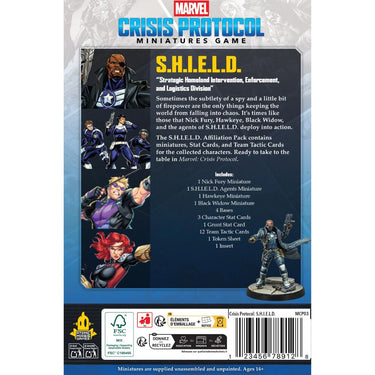 Marvel: Crisis Protocol - S.H.I.E.L.D Affiliation Pack