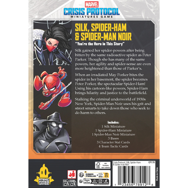 Marvel: Crisis Protocol – Silk, Spider-Ham & Spider-Man Noir