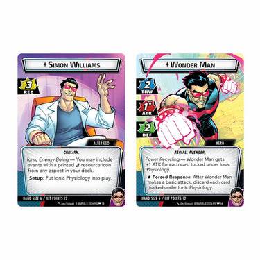 Marvel Champions: The Card Game – Wonder Man (Hero Pack) - Thirsty Meeples