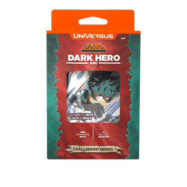 UniVersus CCG: My Hero Academia - Dark Hero Arc Challenger Series Deck