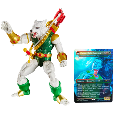 Marvel Legends Series Magic: The Gathering - Man Wolf (DAMAGED) - Thirsty Meeples
