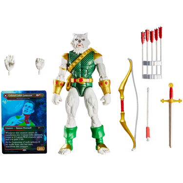 Marvel Legends Series Magic: The Gathering - Man Wolf (DAMAGED) - Thirsty Meeples