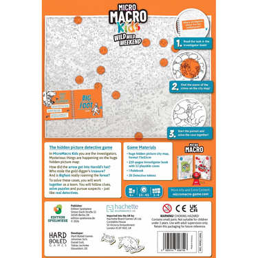 MicroMacro: Kids – Wild Wild Weekend box back