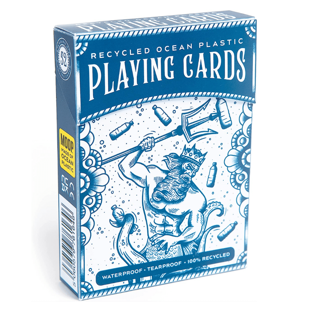 MOOP: Cards Made of Ocean Plastic (Blue)