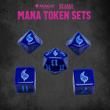 Magic: The Gathering - Blue Mana Token Set