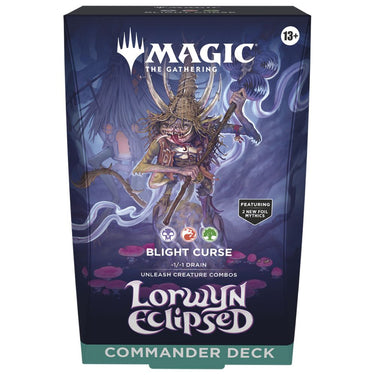 Magic: The Gathering - Lorwyn Eclipsed Commander Deck (Blight Curse) - Thirsty Meeples