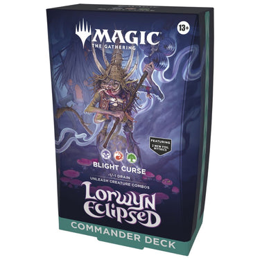 Magic: The Gathering - Lorwyn Eclipsed Commander Deck (Blight Curse) - Thirsty Meeples