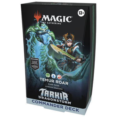 Magic: The Gathering - Tarkir: Dragonstorm Commander Deck (Tempur Roar)