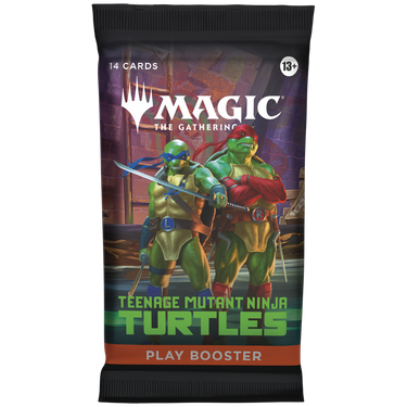 Magic: The Gathering - Teenage Mutant Ninja Turtles Play Booster Pack (PRE-ORDER) - Thirsty Meeples