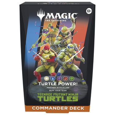 Magic: The Gathering - Teenage Mutant Ninja Turtles Commander Deck (PRE-ORDER) - Thirsty Meeples