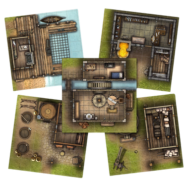 Map Tiles: Villages