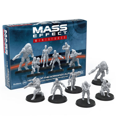 Mass Effect: Heroes of the Normandy Alpha - Resin Collectors Miniatures Set - Thirsty Meeples