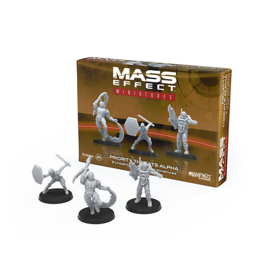Mass Effect: Priority Threats Alpha - Resin Collectors Miniatures Set - Thirsty Meeples