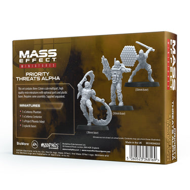 Mass Effect: Priority Threats Alpha - Resin Collectors Miniatures Set - Thirsty Meeples