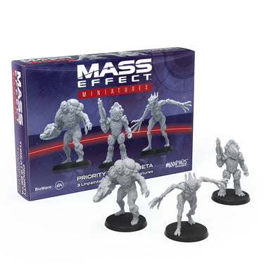 Mass Effect: Priority Threats Beta - Resin Collectors Miniatures Set - Thirsty Meeples