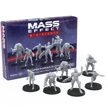 Mass Effect: Reaper Forces Alpha - Resin Collectors Miniatures Set - Thirsty Meeples