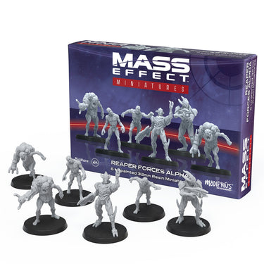 Mass Effect: Reaper Forces Alpha - Resin Collectors Miniatures Set - Thirsty Meeples