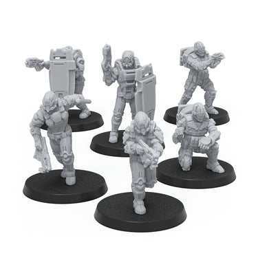 Mass Effect: Reaper Forces Alpha - Resin Collectors Miniatures Set - Thirsty Meeples