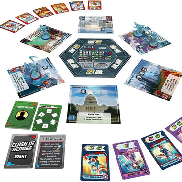 Marvel United: Civil War - Thirsty Meeples