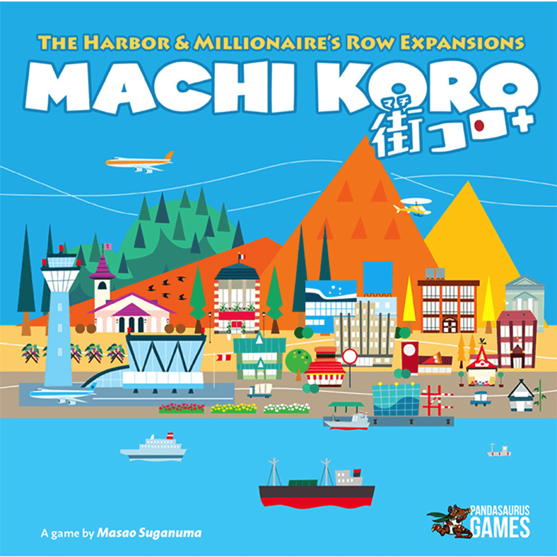 Machi Koro: 5th Anniversary - Harbour and Millionaire's Row Expansion (DAMAGED)