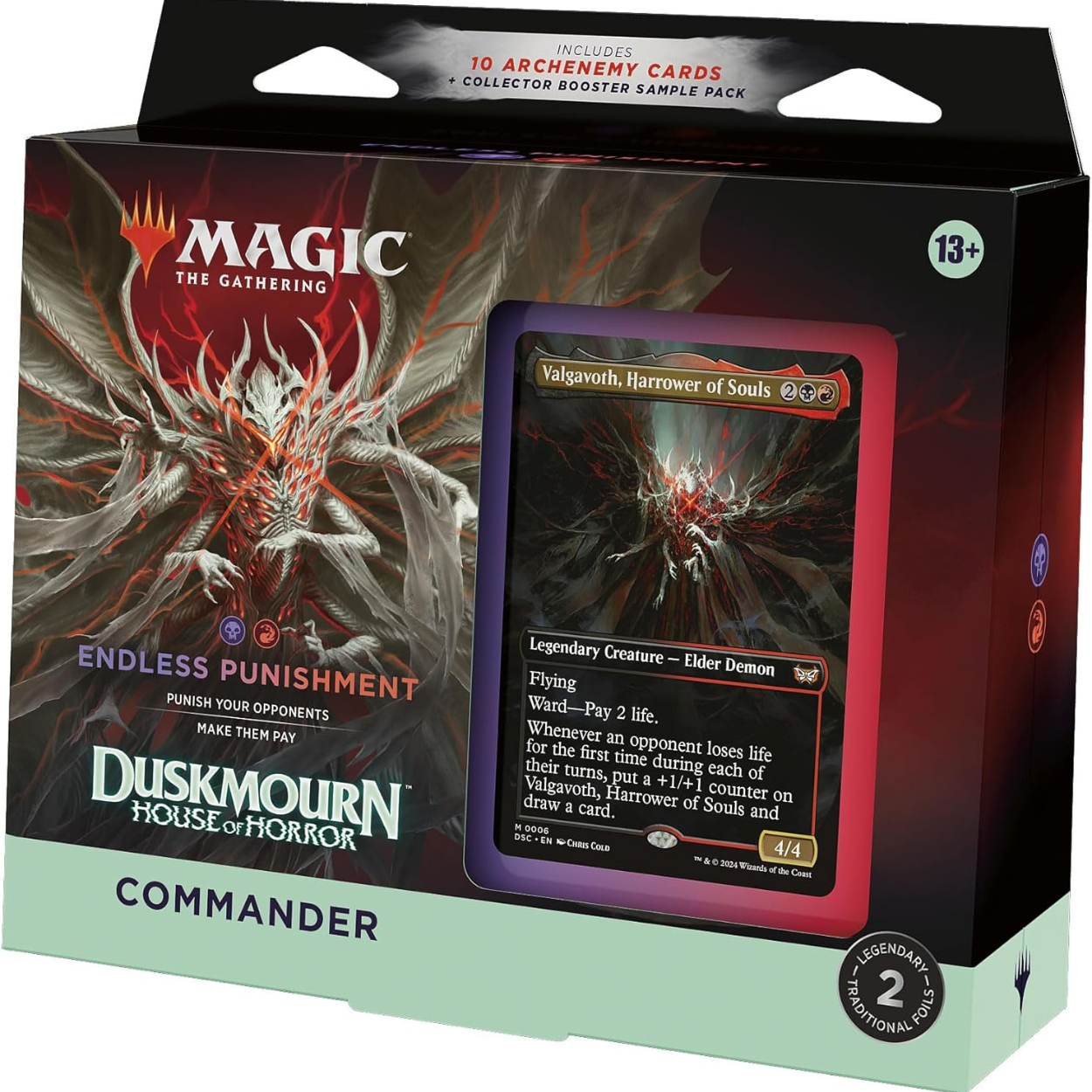 Magic: The Gathering - Duskmourn: House of Horror Commander Deck (Endless Punishment)