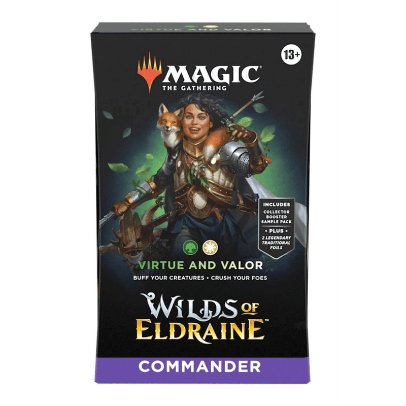 Magic: The Gathering - Wilds of Eldraine Commander Deck (Virtue And Valor)