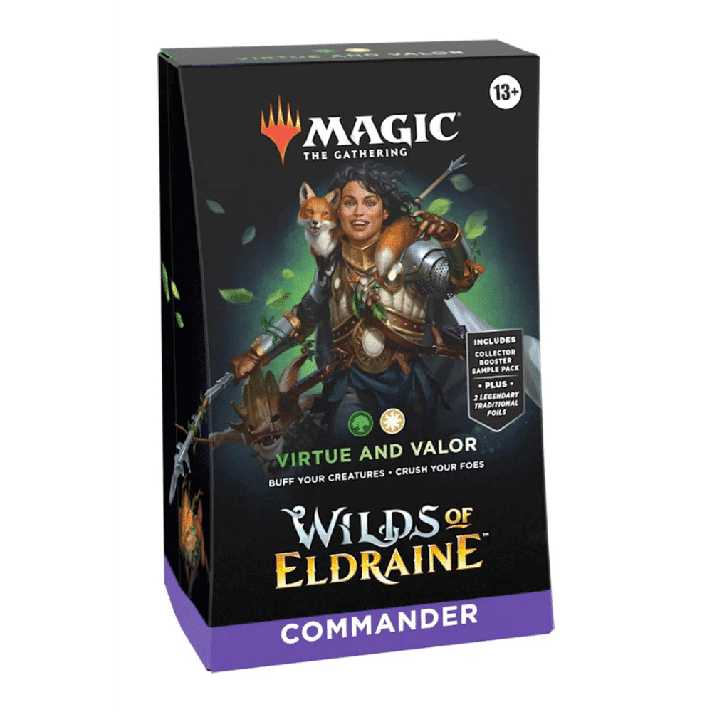 Magic: The Gathering - Wilds of Eldraine Commander Deck (Virtue And Valor)