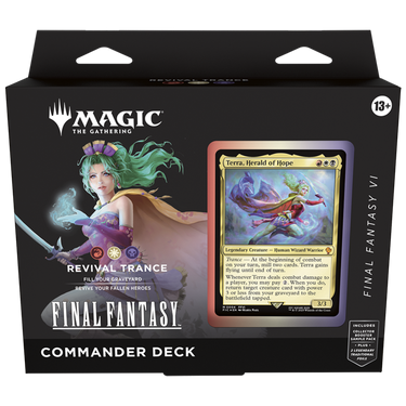 Magic: The Gathering - Final Fantasy Commander Deck (Revival Trance)
