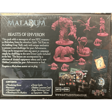 Maladum: Beasts of Enveron - Thirsty Meeples