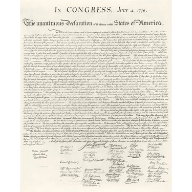 Gareth Fuller: Map of DC and The Declaration of Independence