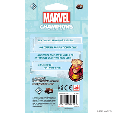 Marvel Champions: The Card Game – Iceman (Hero Pack)