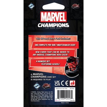 Marvel Champions: The Card Game – Nightcrawler (Hero Pack)