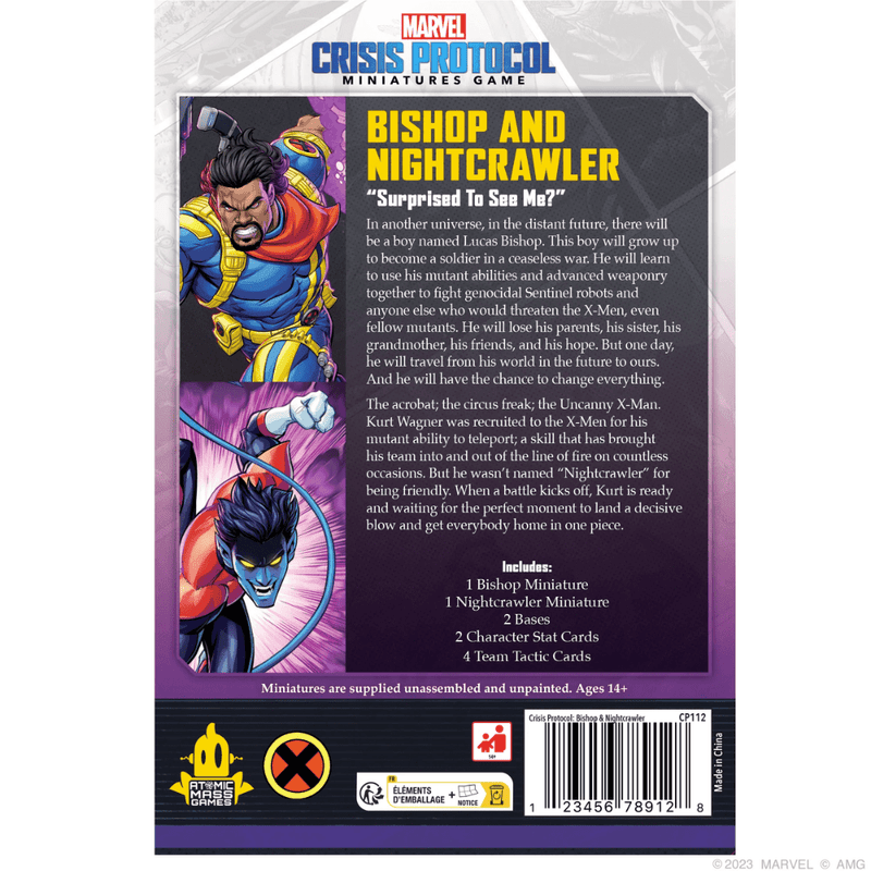 Marvel: Crisis Protocol – Bishop & Nightcrawler (PRE-ORDER)