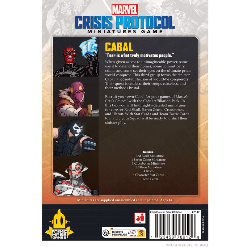 Marvel: Crisis Protocol – Cabal Affiliation Pack