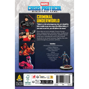 Marvel: Crisis Protocol – Criminal Underworld