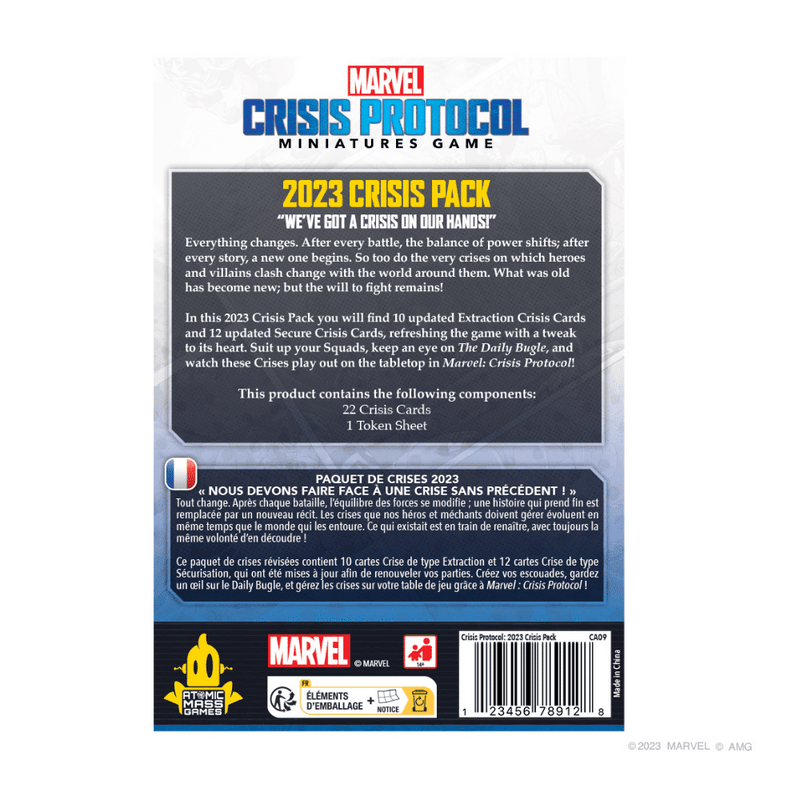 Marvel: Crisis Protocol – Crisis Card Pack 2023