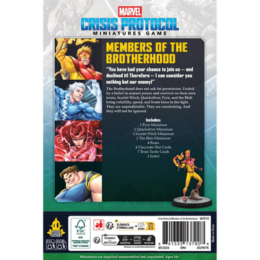 Marvel: Crisis Protocol – Members of the Brotherhood (PRE-ORDER)