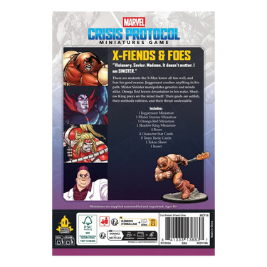 Marvel: Crisis Protocol – X-Fiends & Foes Character Pack (PRE-ORDER)