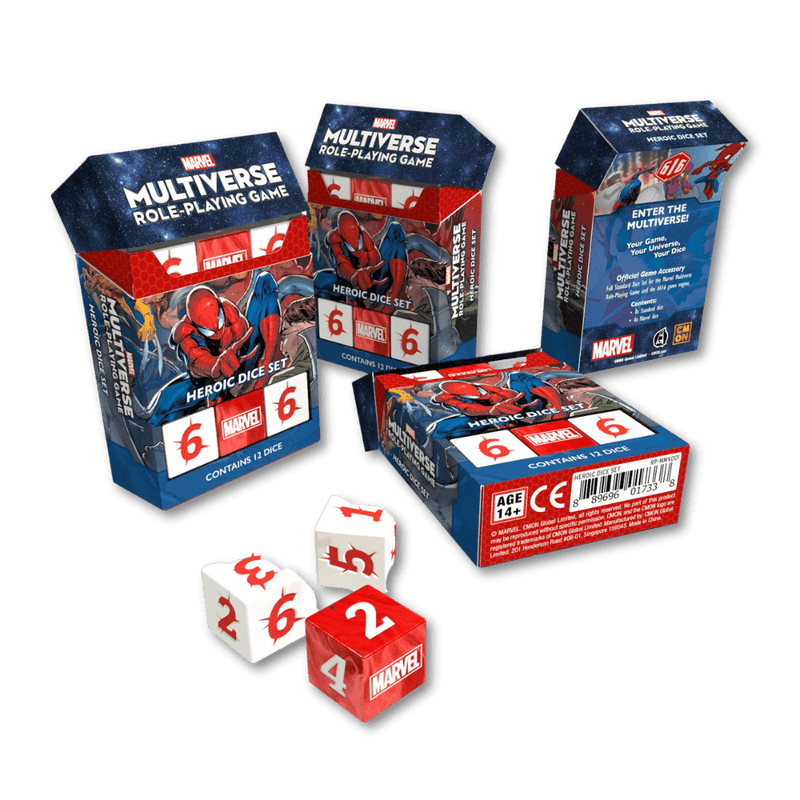 Marvel Multiverse RPG: Heroic Dice Set (PRE-ORDER)