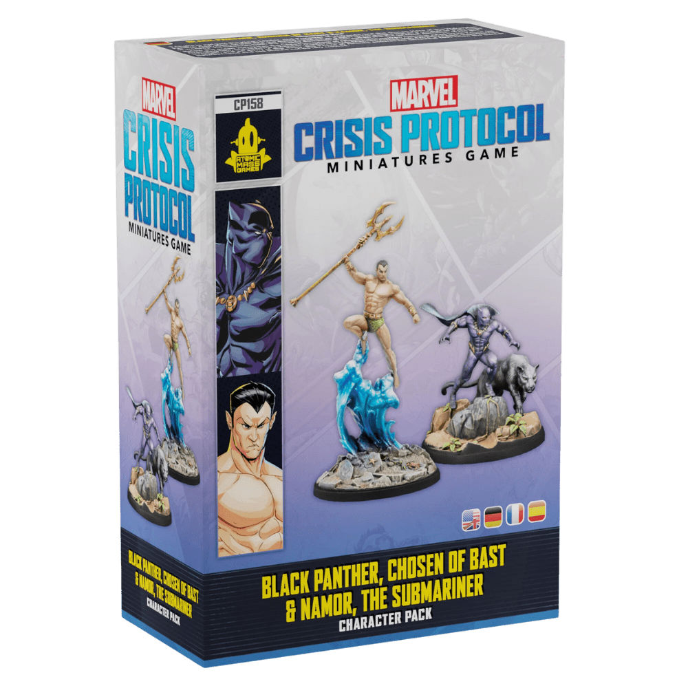 Marvel: Crisis Protocol – Black Panther, Chosen of Bast & Namor, the Sub-Mariner