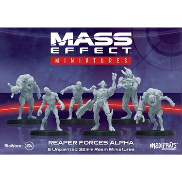 Mass Effect: Reaper Forces Alpha - Resin Collectors Miniatures Set - Thirsty Meeples