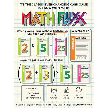 Math Fluxx - Thirsty Meeples