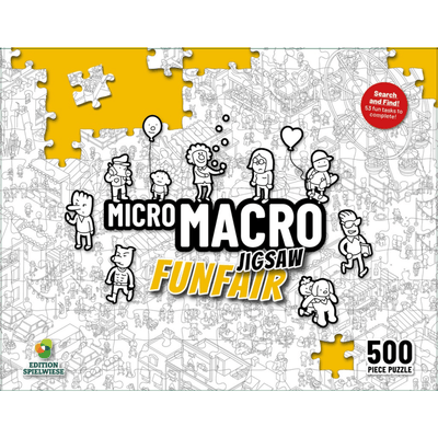 MicroMacro Jigsaw: The Funfair (500 Pieces)