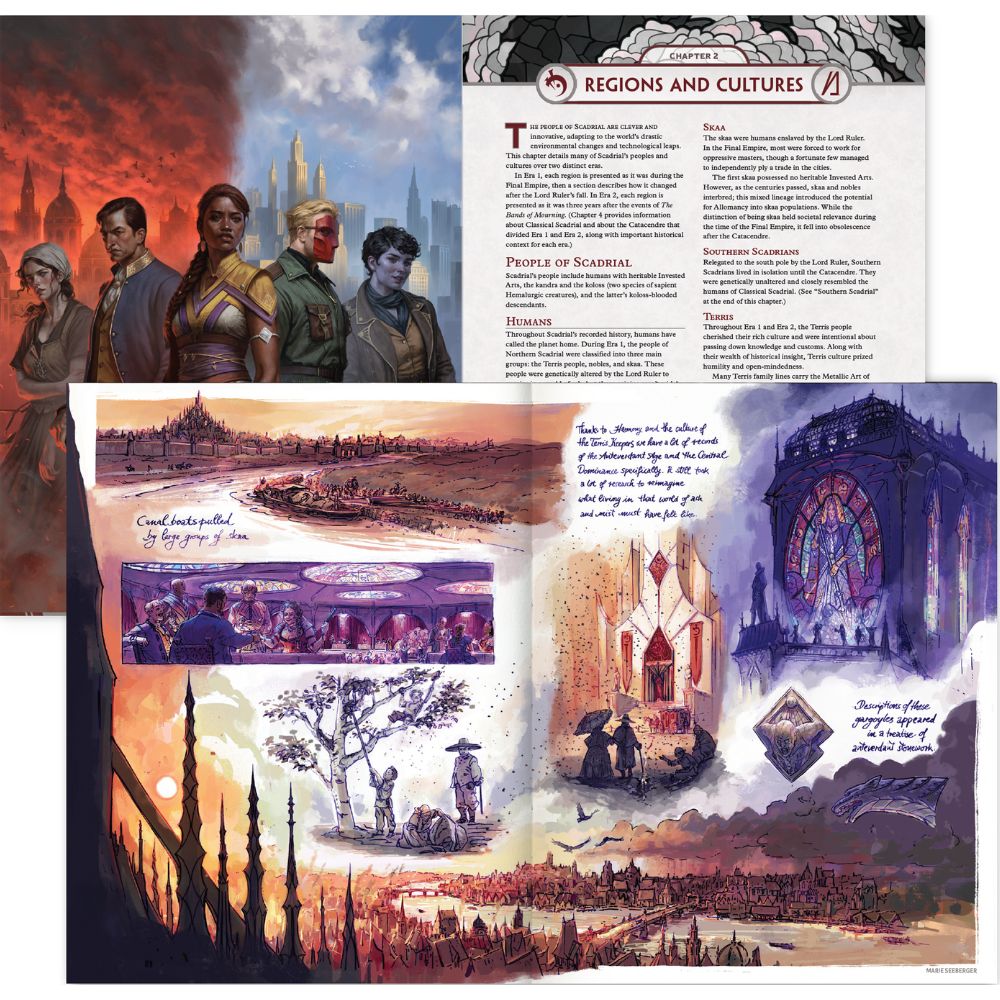 Mistborn Rpg Cosmere RPG: Mistborn World Guide (PRE-ORDER) – Thirsty Meeples