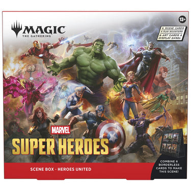Magic: The Gathering - Marvel Super Heroes Scene Box (Heroes United) (PRE-ORDER)