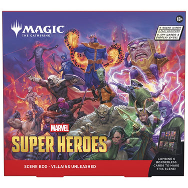 Magic: The Gathering - Marvel Super Heroes Scene Box (Villains Unleashed) (PRE-ORDER)