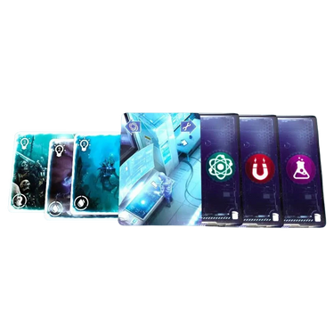 Multiuniversum strategy game by Board&Dice featuring colorful game components and a vibrant game board for immersive gameplay.